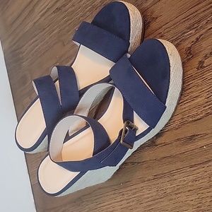 Navy Wedges